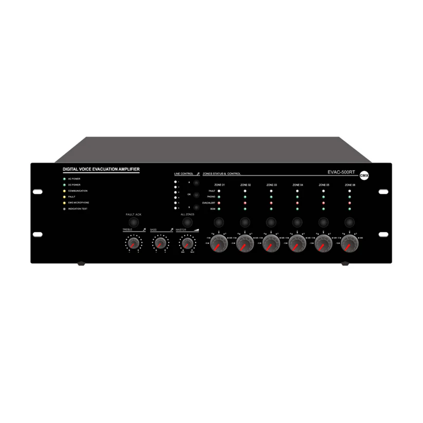 6 ზონიანი ხმოვანი ევაკუაციის როუტერი