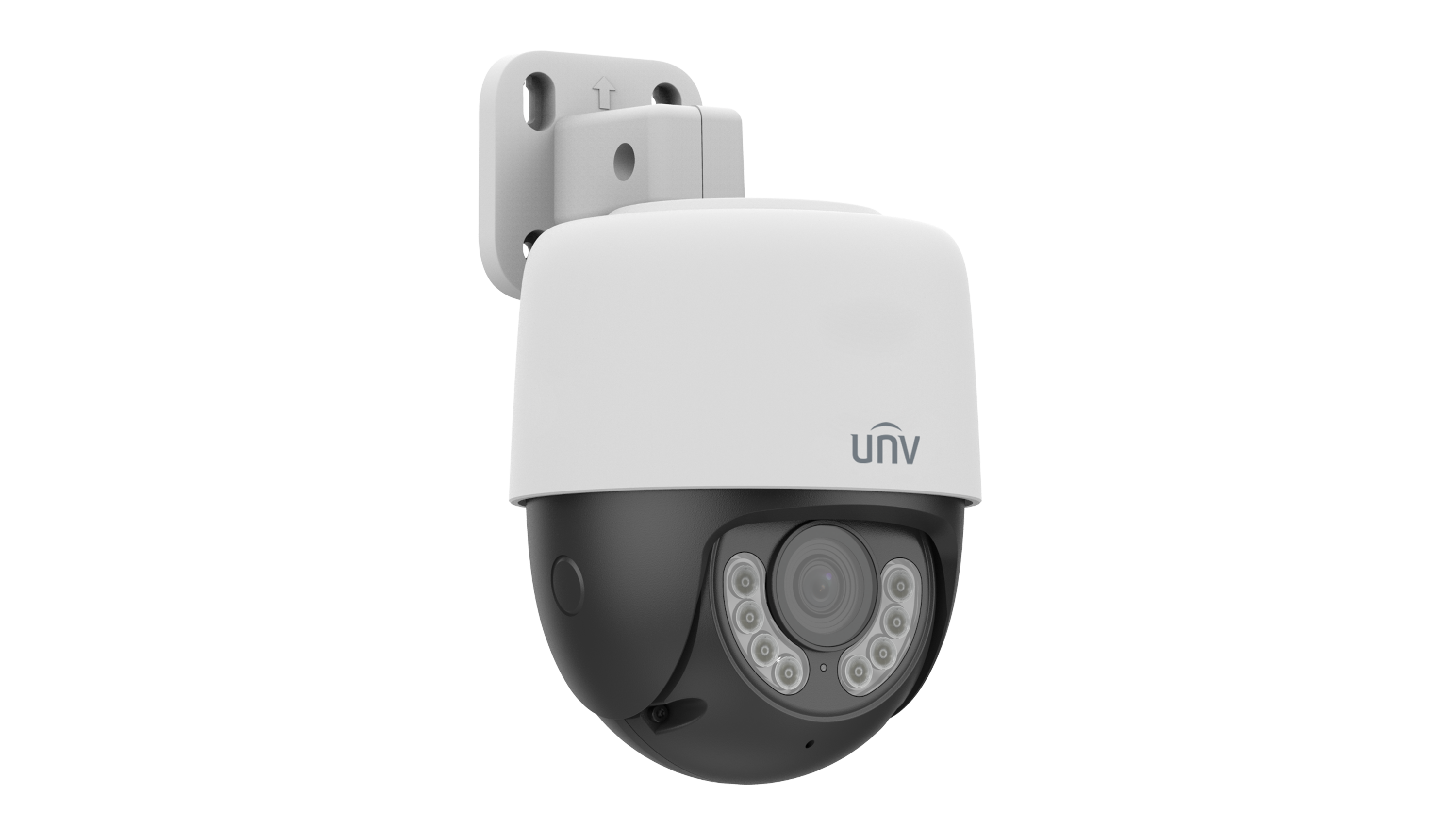 2მპ მოძრავი დომ კამერა, 4.0მმ ლინზა, Warm Light, მიკროფონი